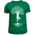 RigeneraNatura, T-Shirt Tree of Harmony verde