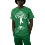 RigeneraNatura, T-Shirt Tree of Harmony verde