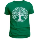 RigeneraNatura, T-Shirt Tree of Life verde